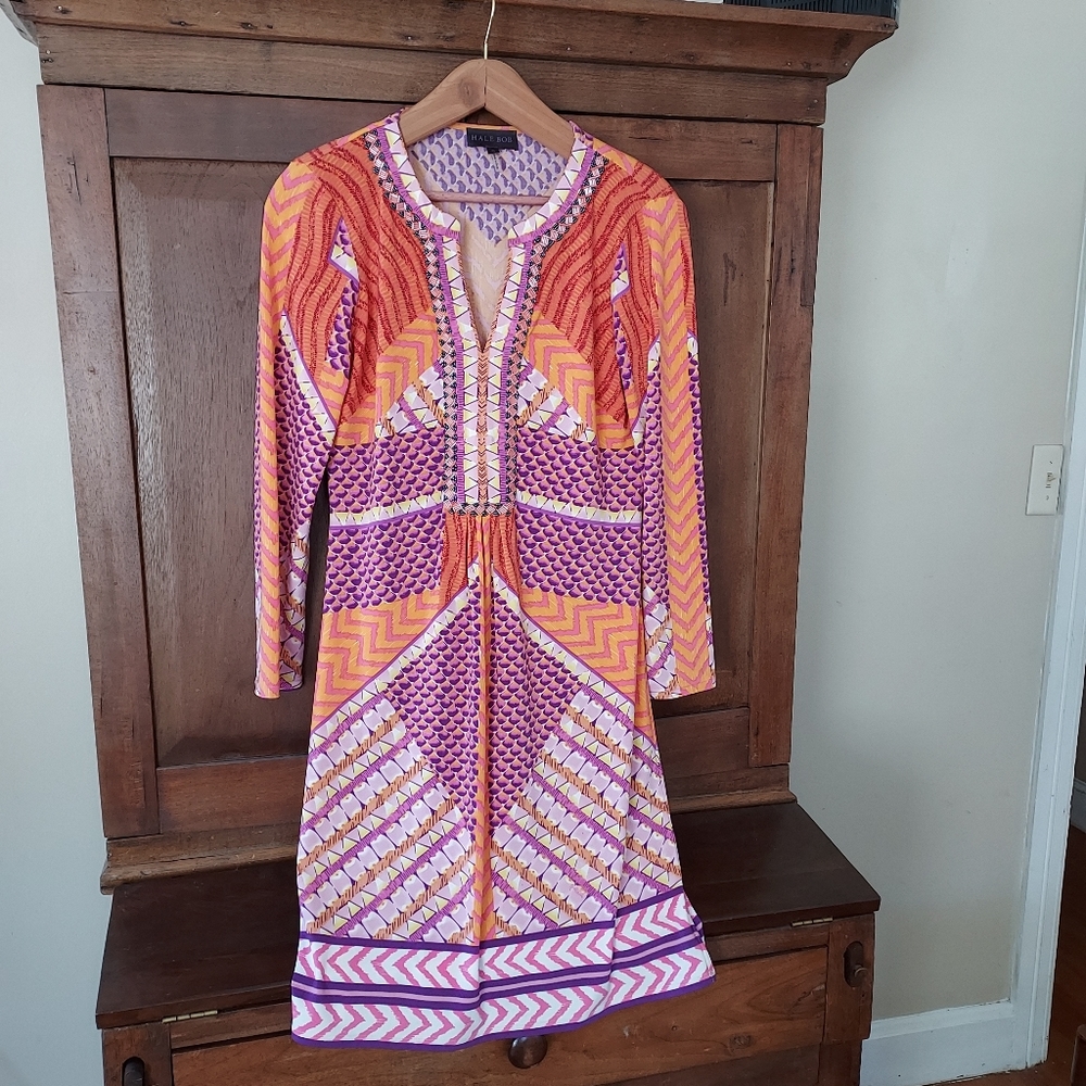 Hale Bob Printed Jersey Dress